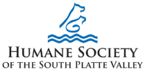 The Humane Society of the South Platte Valley (HSSPV) Stacked Logo